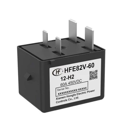HFE82V-60 HONGFA Högspänning DC-kontaktor 450V 750V 60A